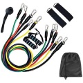 11pcs Übungsfitness -Reisungsband Set