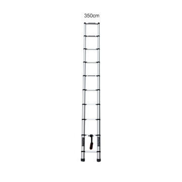 Aluminum single side telescopic ladders for outdoor use