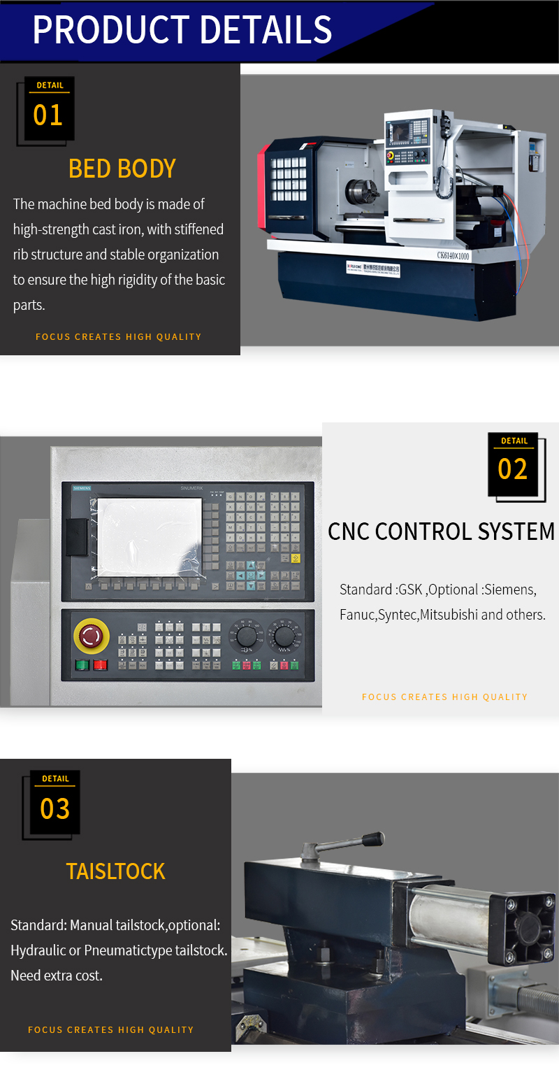 CNC Lathe machine CK6140