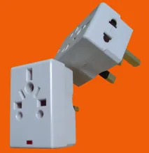 13A UK Multiple Plug Adapter with Light (P7037L)