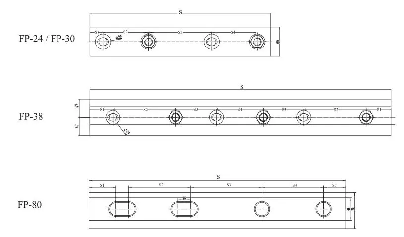 Black Carbon Steel Railway Supplies Fish Plate