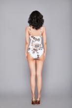 Women's Twist Bra One Piece Swimsuit