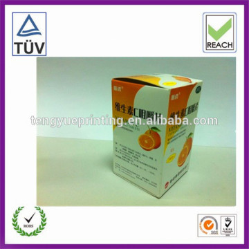 paper box packaging for medicine /medicine paper packaging box printing