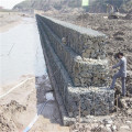 Gabions remplis de pierre de contrôle d&#39;inondation de rivière