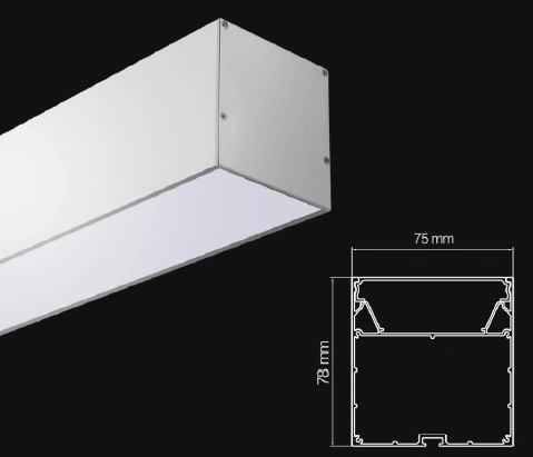 LED Square Pendant Light for Office Lighting