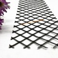 Black Steel Expanded Metal Mesh