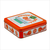 decorative square cosmetic tin containers