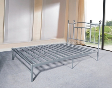 Sliver Metal Bunk bed stainless steel bed frame model 7311Q