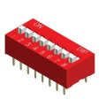 SPST 01-12 Position Dip Switch