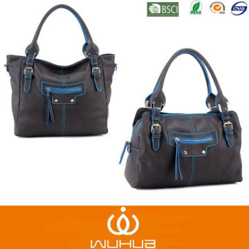 2014 Latest Navy Blue Designe Handbags/Latest Design Ladies Handbags/Ladies PU Handbags