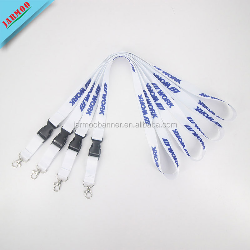 Factory Price High Quality Nylon Custom Lanyard With Keychain