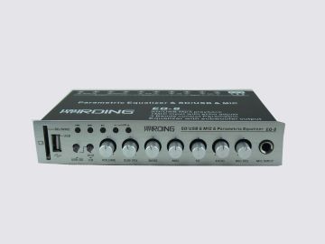 3 Band Car Audio Equalizer For Car Audio System , Sd / Usb Mp3 Support