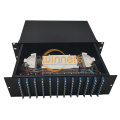 3U Rack Mountable Fiber Optic Patch Panel 96 Ports