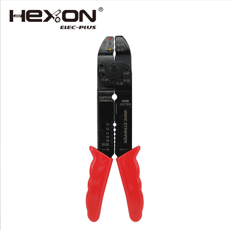 High carbon steel milling teeth wire stripper crimper pliers