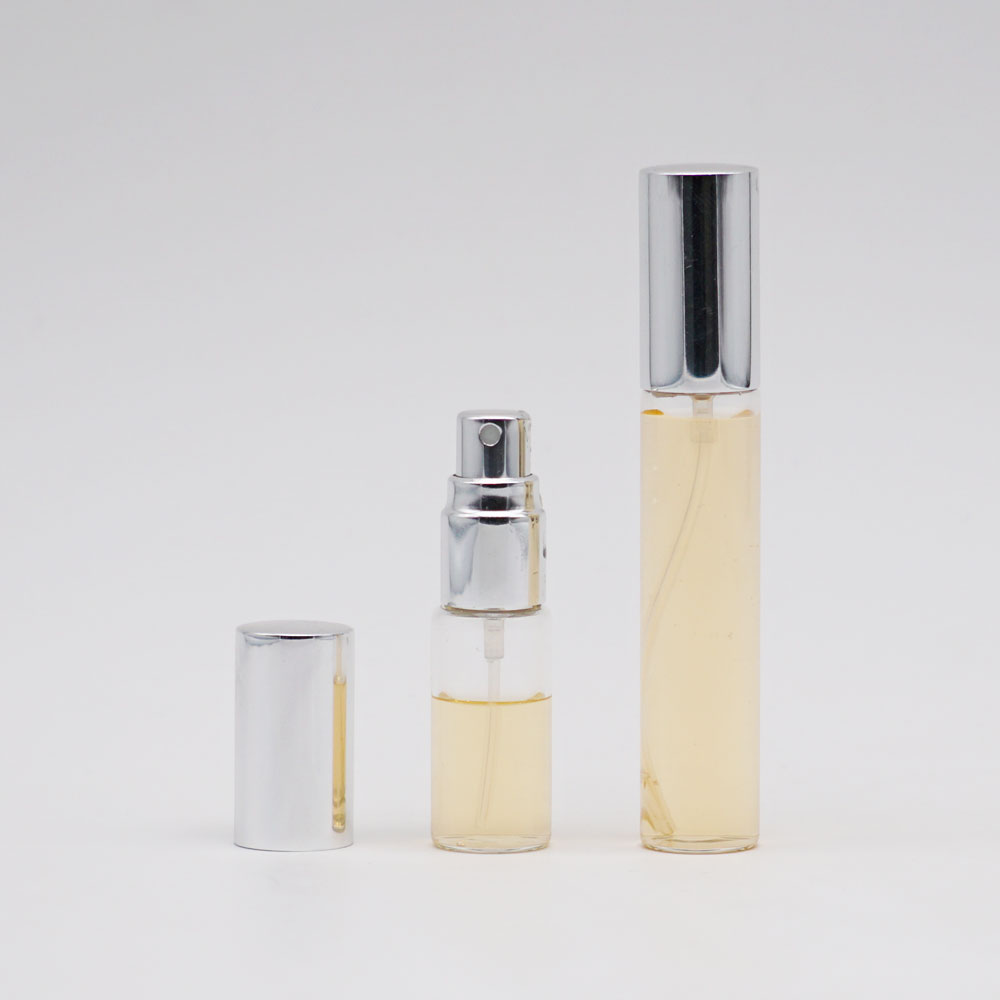 Bouteille en verre avec pulvérisateur en aluminium Glass Bottle With Aluminum Sprayer