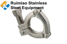 sanitary three piece clamp