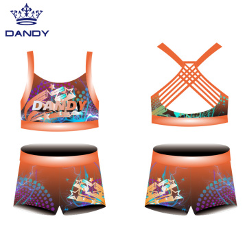 Polyester cheer practice wear