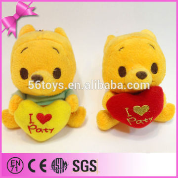 Winnie bear gift plush toy custom