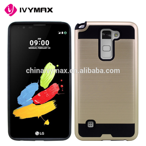 High quality hybrid bumper phone case for LG K520 mobile phone case