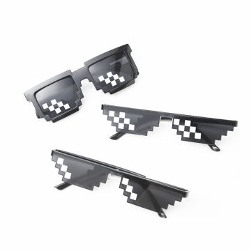 Men's Thug Life Fashion Black Mosaic Sunglasses