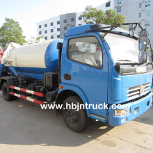 Camion citerne d&#39;aspiration de boues Dongfeng 6000 litres