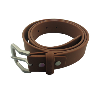 Fashion Silicone Soft Belt Chocolate Silicone Belt Gummy Silicone Belt