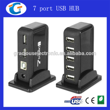 Computer hardware hub usb 7 port usb2.0 hub