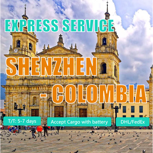 Envio expresso de Shenzhen para a Colômbia