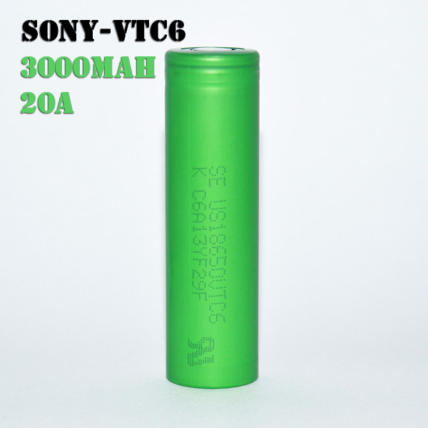 Sony Vtc6 3000mah 18650 Rechargeable Battery