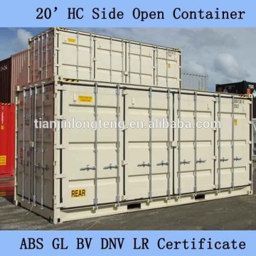 20ft Full Side Access Container