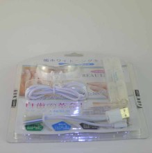 Luxury plastic clamshell packing for electronic product and USB wire