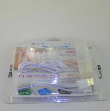 Luxury plastic clamshell packing for electronic product and USB wire