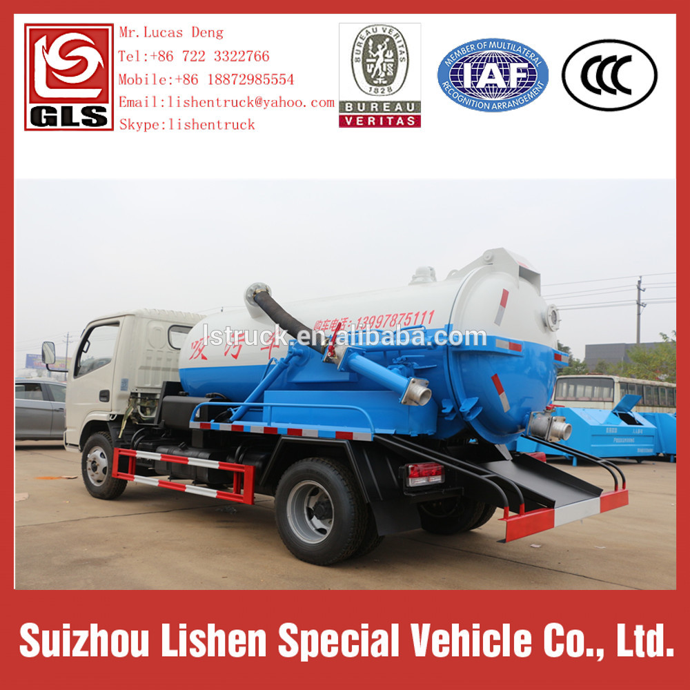 Dongfeng Wawage Suction Caker Truck 5 M3