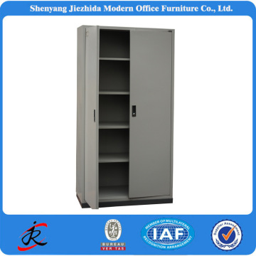 Modern office sliding double door metal file locker file cabinet steel cabinet