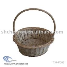 Wicker basket, willow basket, wicker gift basket