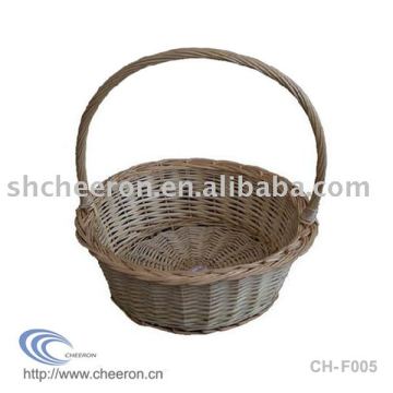 Wicker basket, willow basket, wicker gift basket