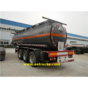 3 Axle 19000 Litres Sulfuric Acid Trailer Tankers