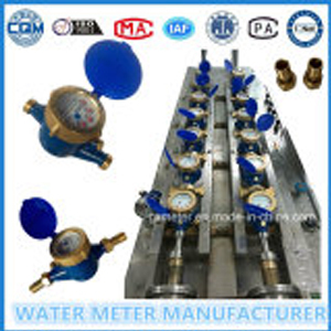 Brass multi jet impeller dry water meter