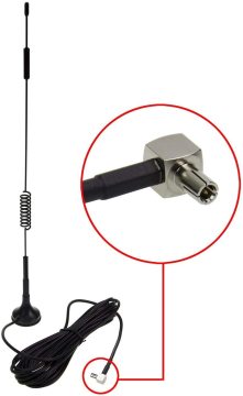 External Magnetic Loaded Coil Antenna
