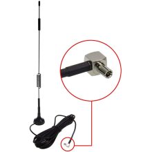 External Magnetic Loaded Coil Antenna