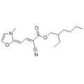 CROTONATE DE 2-ETHYLHEXYLE ALPHA-CYANO-4- (3-METHYLOXAZOLIN-2-YLIDENE) CAS 143269-64-1