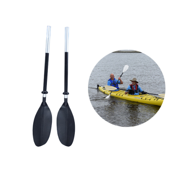 Light Weight Adjustable Multicolor Kayak PP And Aluminum Canoe Paddle