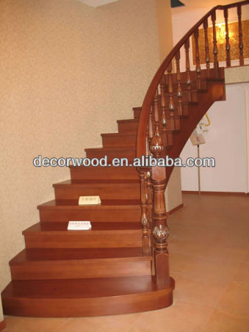 Arc Style Wood Stair Design