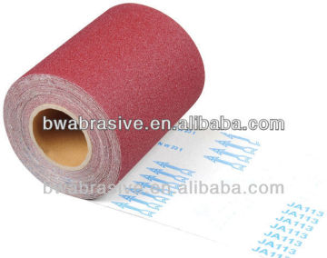 aluminum oxide flexible abrasive cloth roll JA135