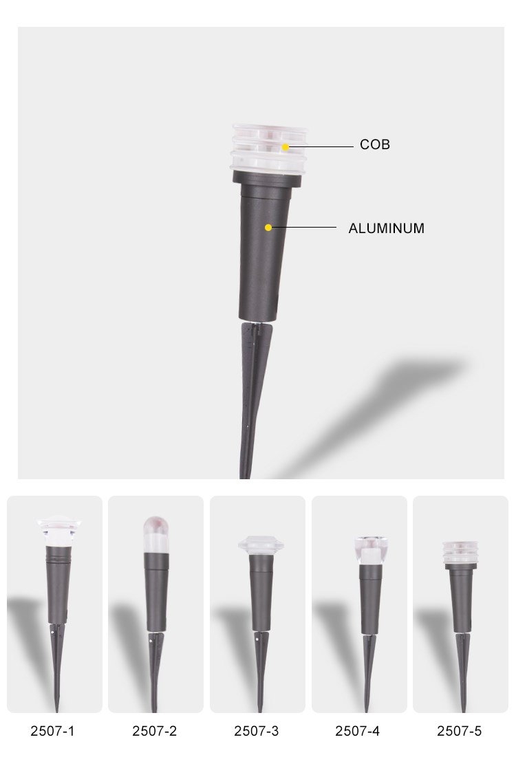 5w 야외 led 정원 스파이크 remout 조명