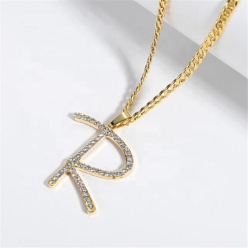 Bling Jewelry: Iced Out Stainless Steel Pendant - Yiwu Aceon Custom Font & Stone Options