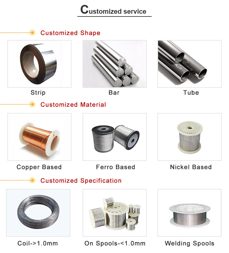 UNS N06082 ERNiCr-3 TIG welding rod / Mig welding wire inconel 600