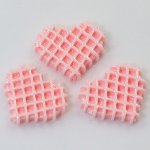 18*22mm Mischfarbe Mini Cookies Kekse Dessert Shaped Flatback Resins für Handmade Craft Decor Charms Spacer