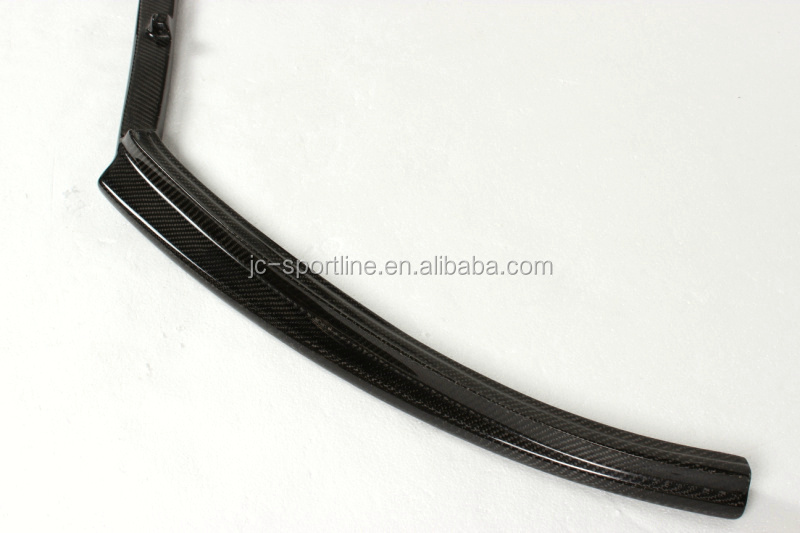 Auto Parts R Style Carbon Fiber Front Lip Spoiler for VW Polo 6 2011Up
