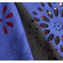 micro polyester weft drill suede fabric